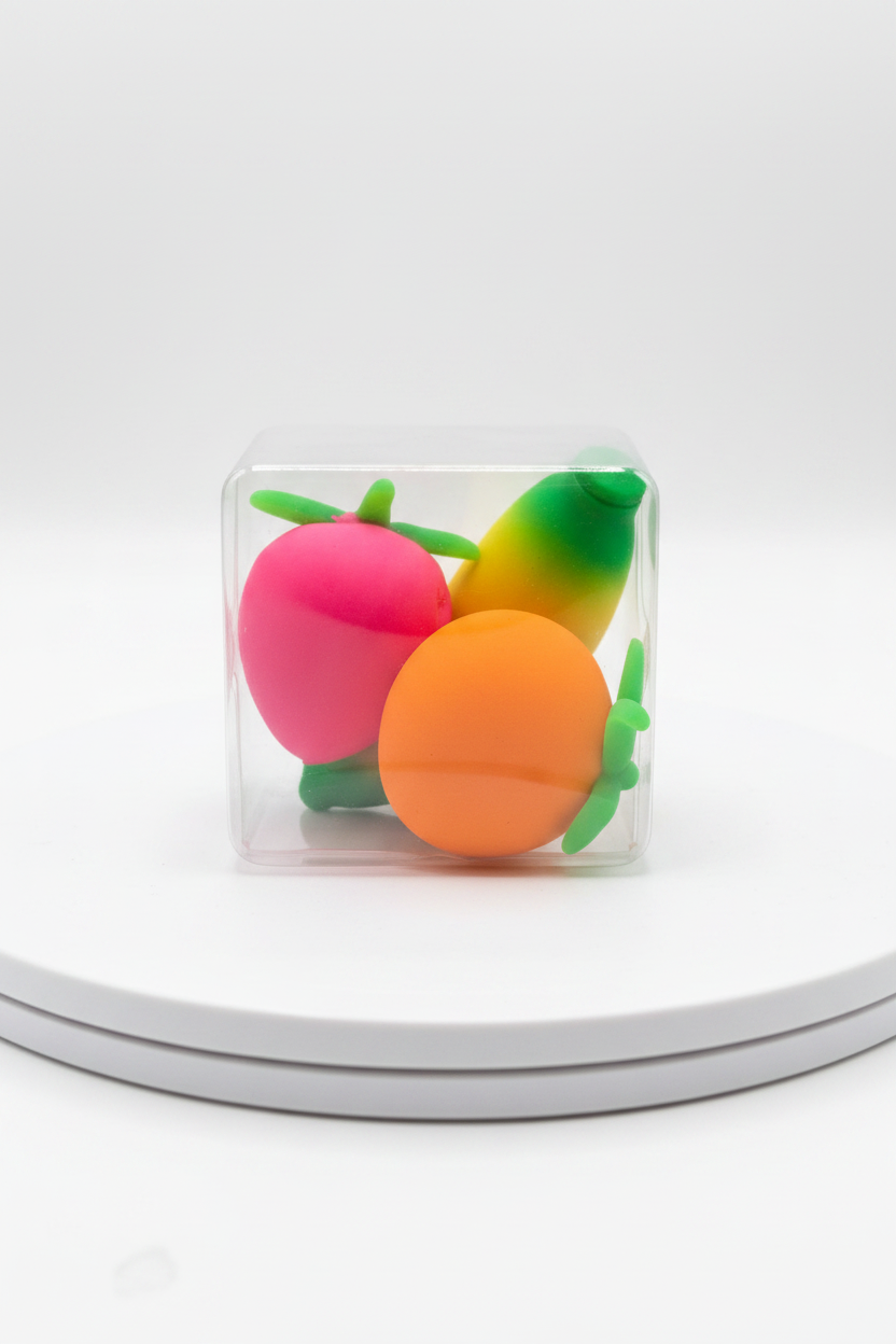 Groovy Fruit Squishy Set