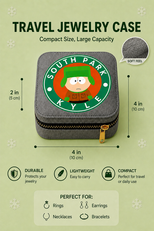 South Park Kyle Travel Jewelry Case
