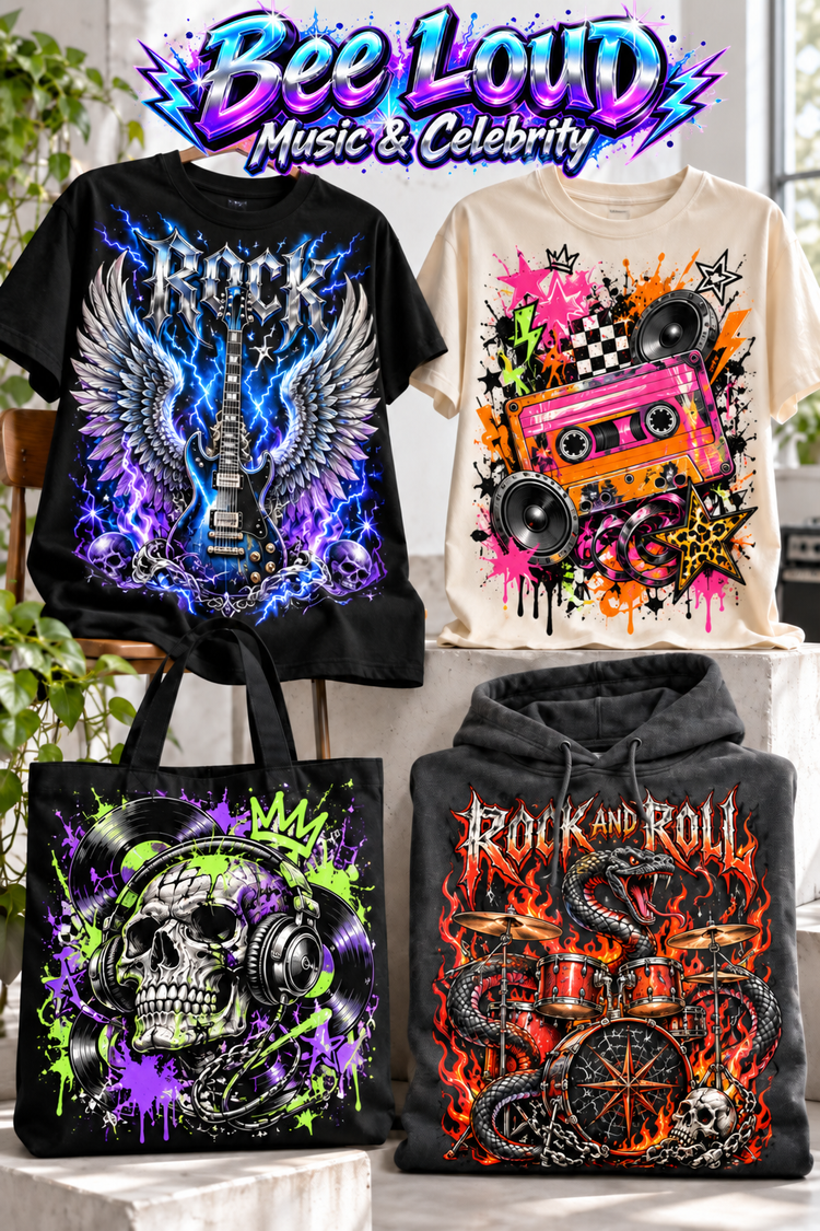 Bee Loud | Music & Celebrity apparel transfer category cover