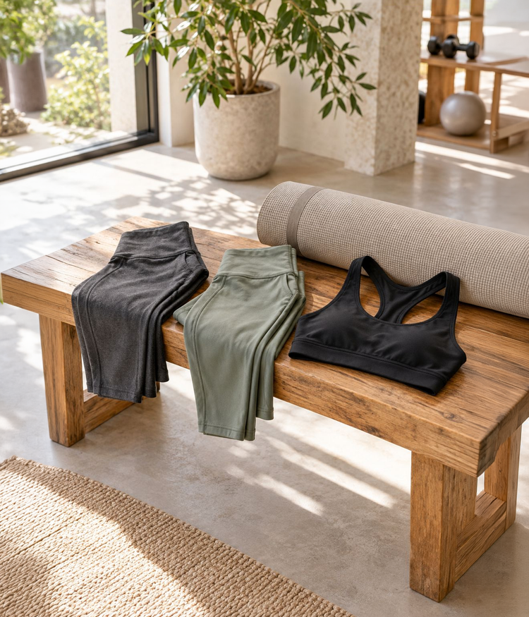 Busy Bee Activewear collection artwork