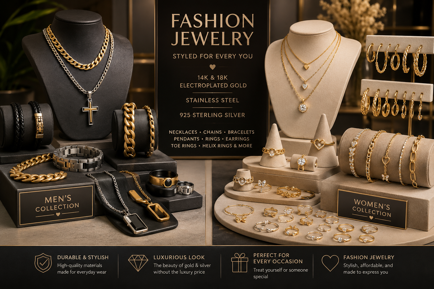 The Golden Comb | Fashion Jewelry