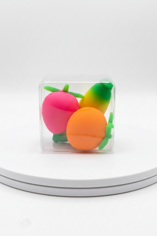 Groovy Fruit Squishy Set