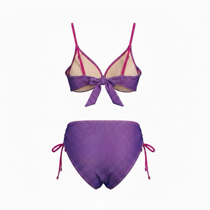 Cupshe Women's Bikini Set - Size L - Colors Appear Pink or Blue - Image 6