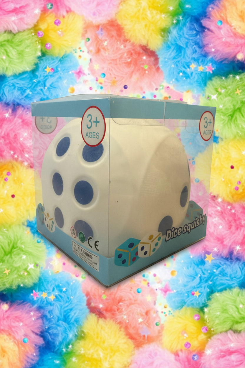 Jumbo Dice Slow Rising Squishy - Image 1
