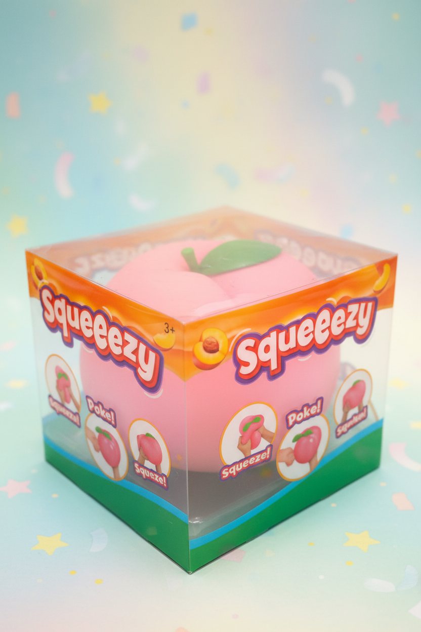 Jumbo Squeeezy Peach Squisher