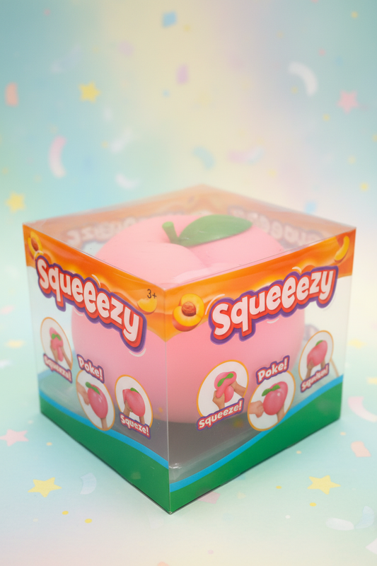 Jumbo Squeeezy Peach Squisher