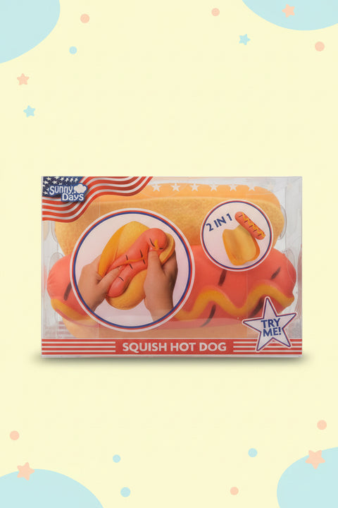 Happy Hot Dog Large Squishy