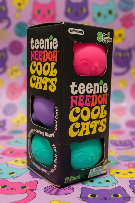 Schylling Teenie Needoh Cool Cats