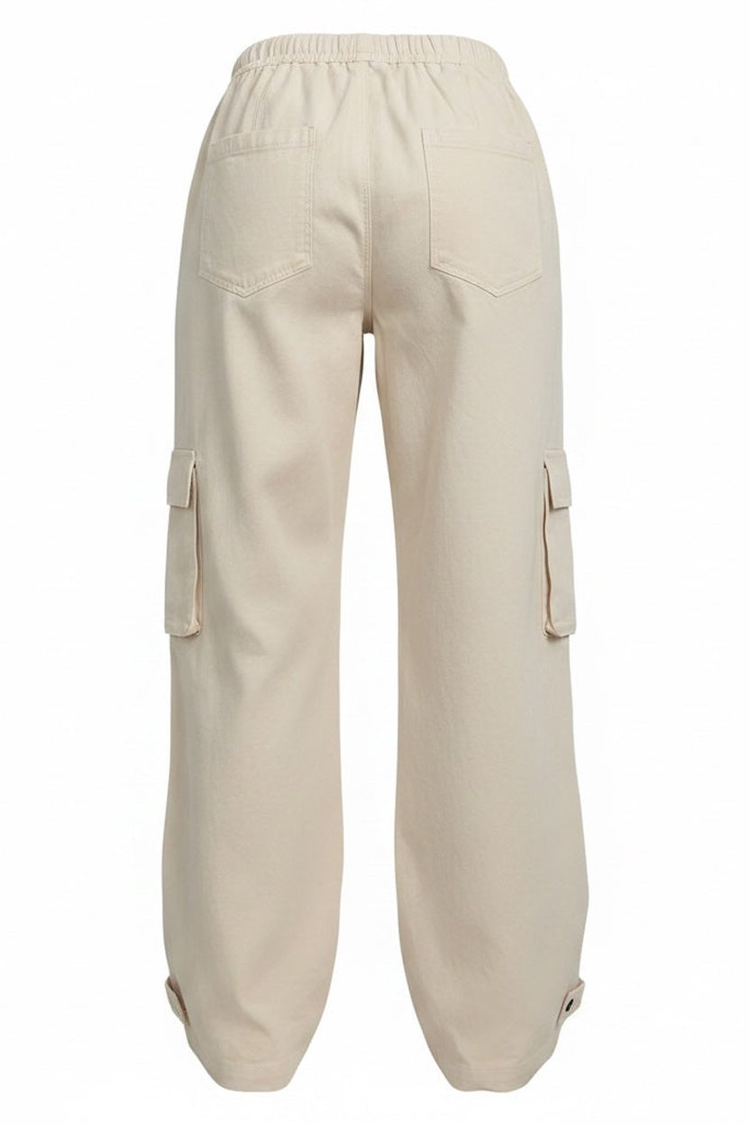 “Time Catches up” Wide-Legged Pants