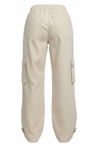 “Time Catches up” Wide-Legged Pants