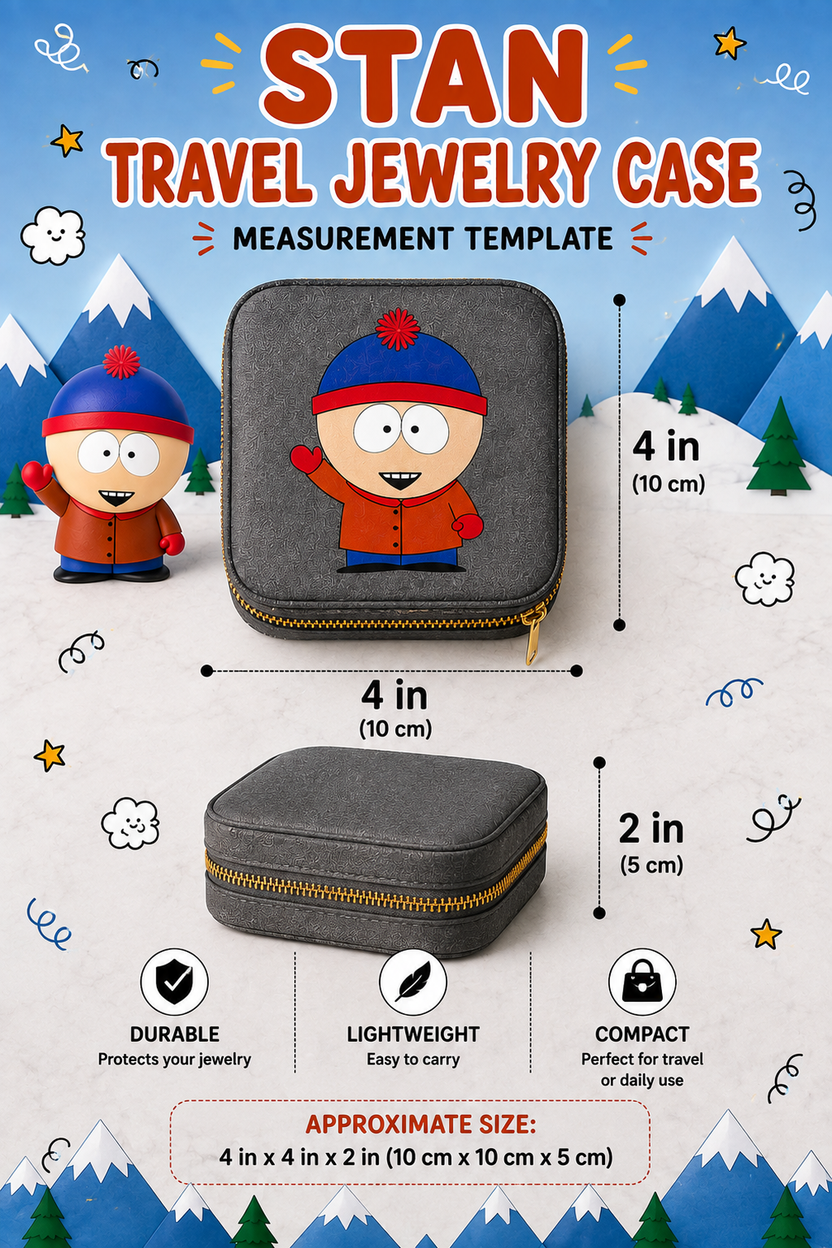 South Park Stan Travel Jewelry Case
