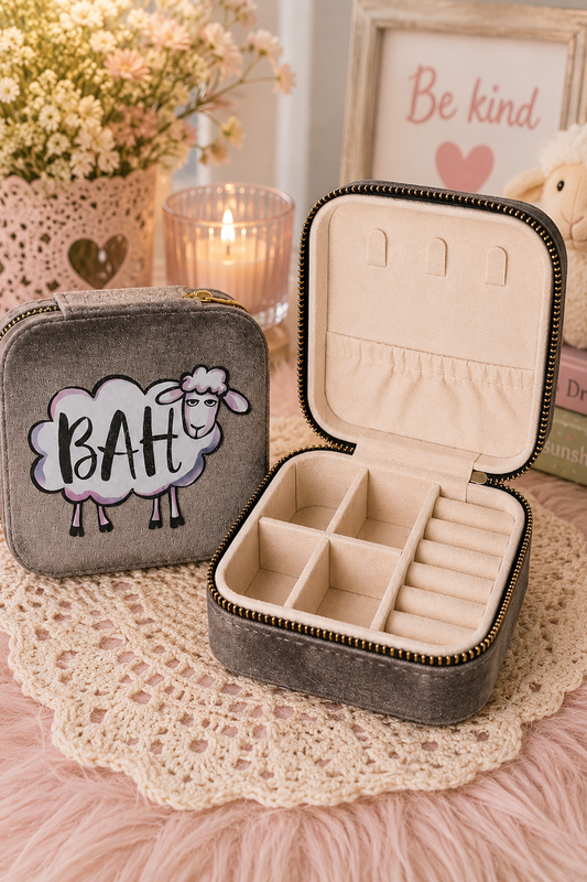 BAH Sheep Travel Jewelry Case