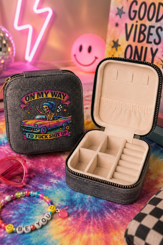 On My Way Travel Jewelry Case