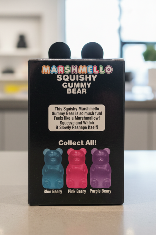 Marshmellow Squishy Gummy Bear