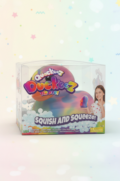 Quackeez Duckeez Tie Dye Squishy!