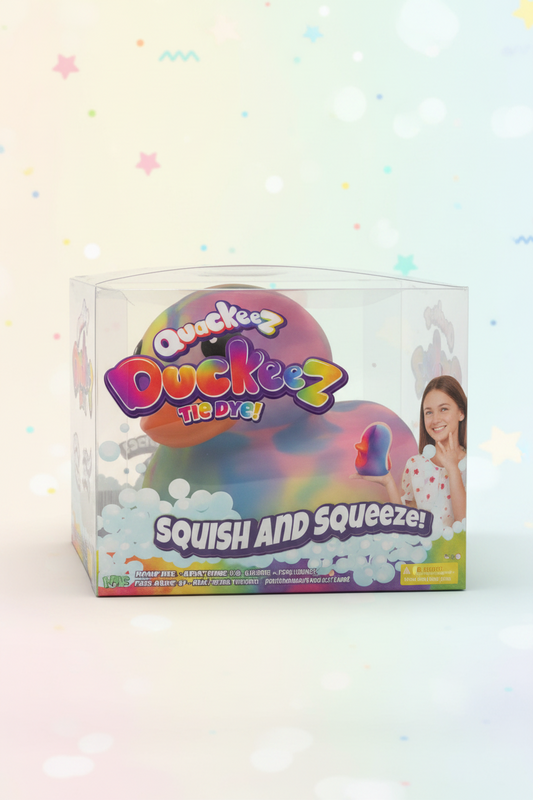 Quackeez Duckeez Tie Dye Squishy!