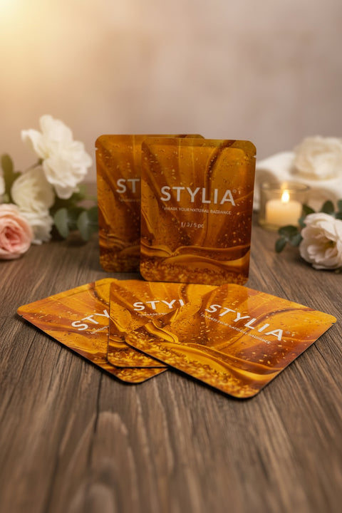 Stylia 24K Gold Collagen Eye Gels – One Pair