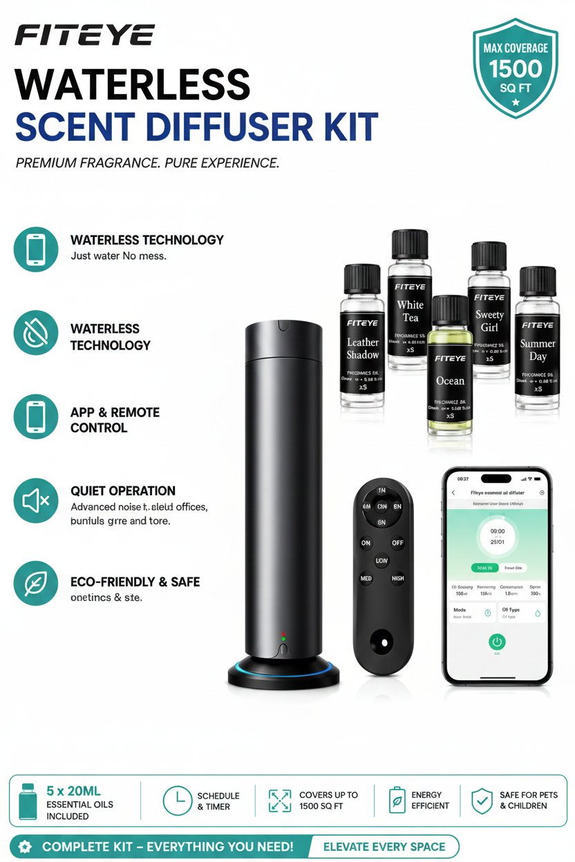 Electronic Essential Oil Scent Diffuser