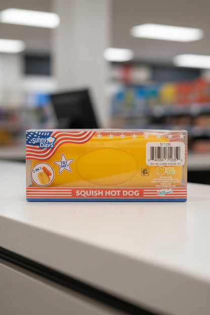 Happy Hot Dog Large Squishy
