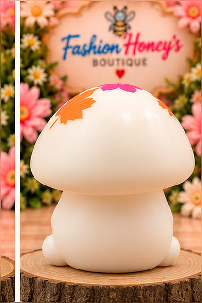 Mushroom Squishy rear boutique view