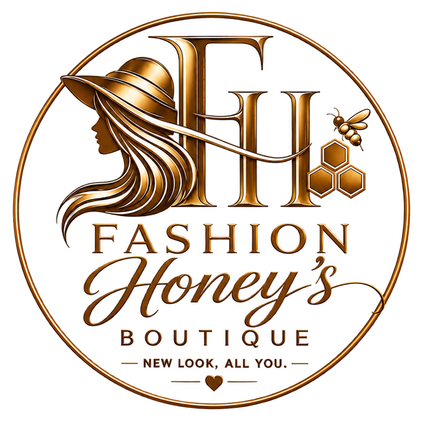 Fashion Honey’s Boutique gold logo — New Look, All You