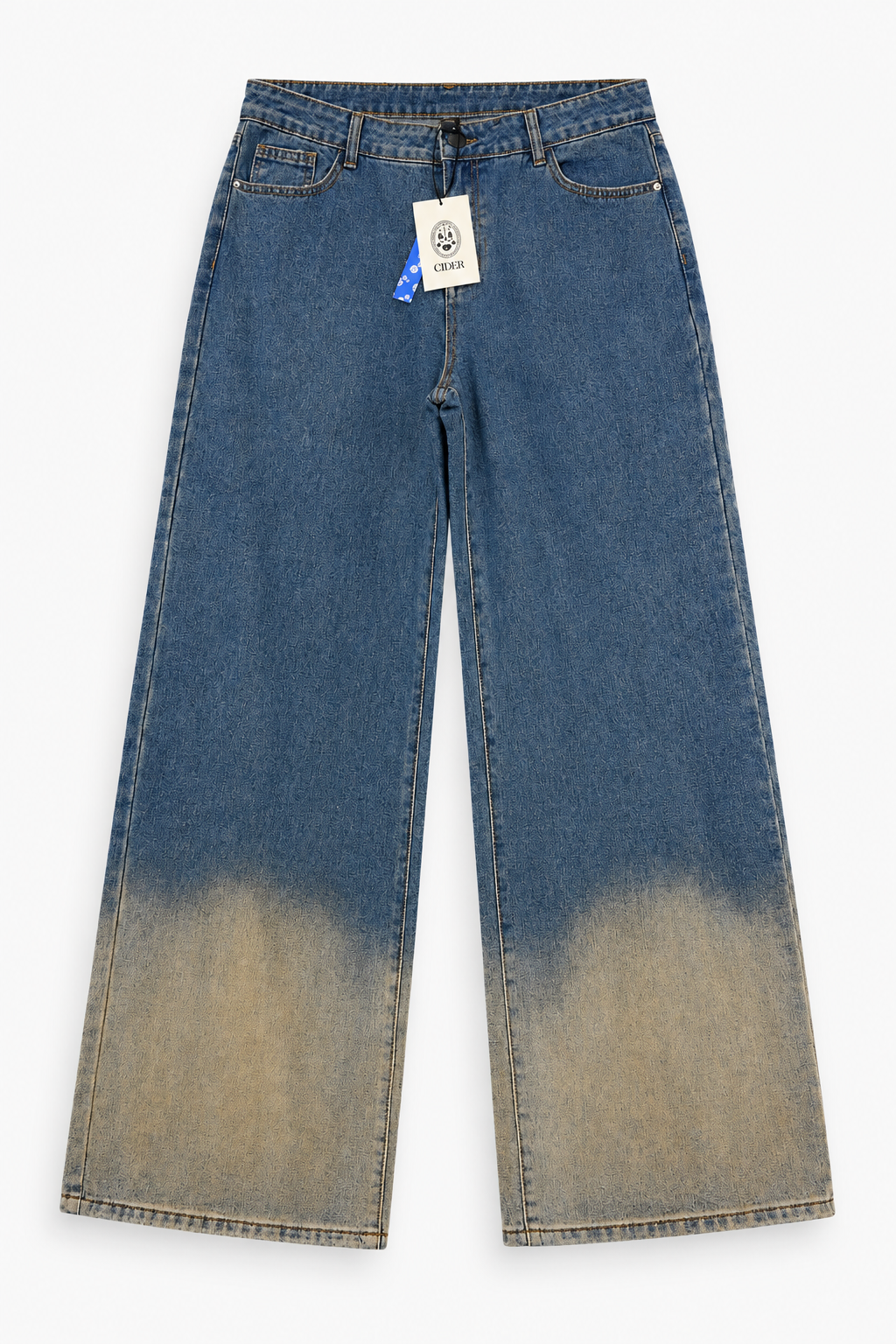 CIDER ombré jeans invisible mannequin front