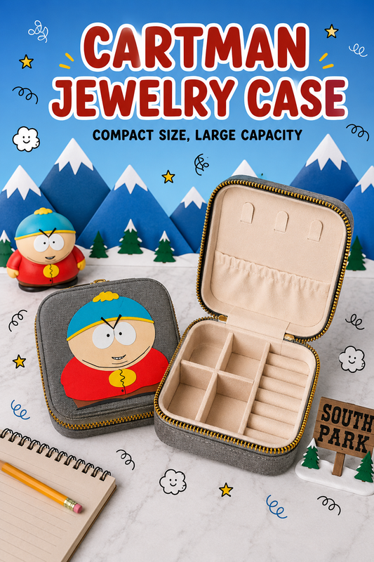 South Park Cartman Travel Jewelry Case