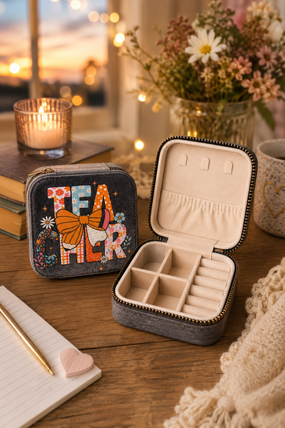 Travel Jewelry case Cute “Teacher”