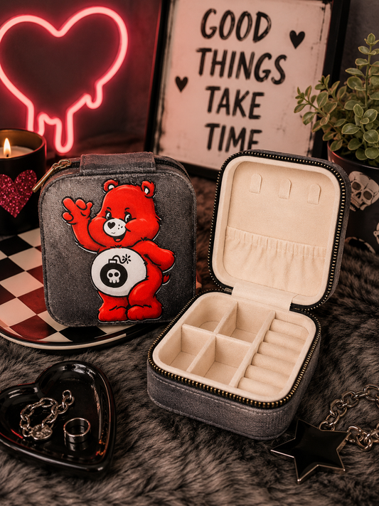 Swear Bear Travel Jewelry Case