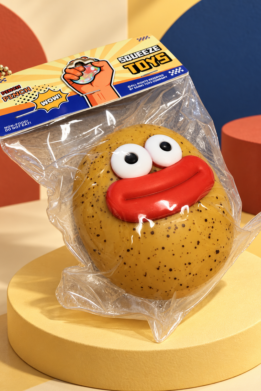 Sanye Toys Potato Face 3-Inch Squeeze Toy