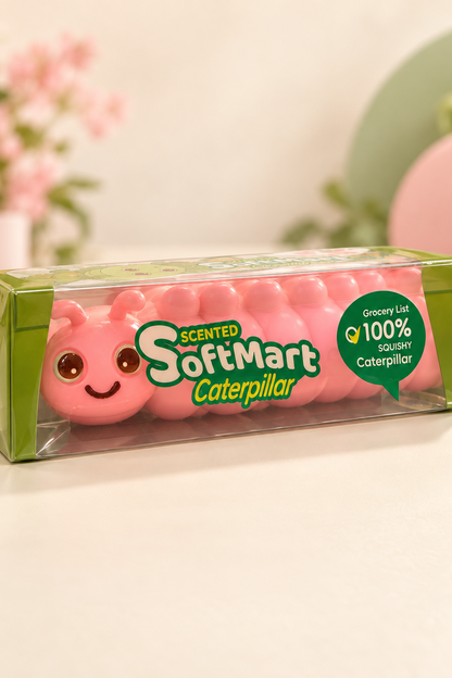 SoftMart Jumbo Scented Caterpillar Squishy