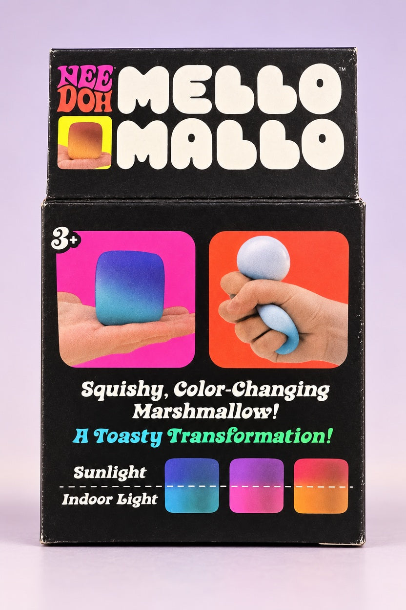 Package panel illustrating sunlight color change