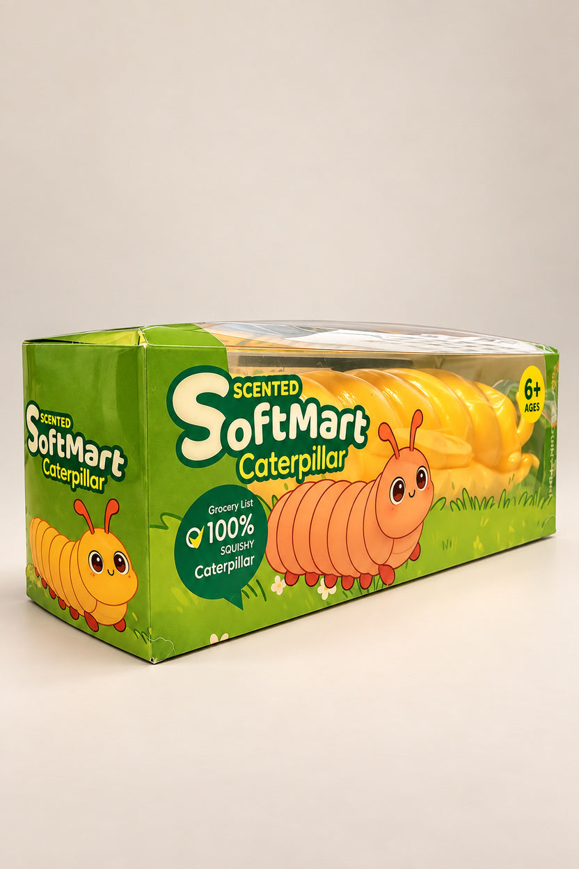 SoftMart Jumbo Scented Caterpillar Squishy