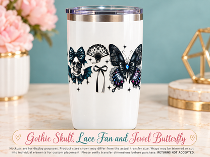UV-102 white stainless tumbler display mockup; transfer only
