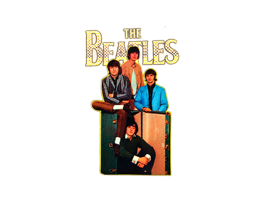 The Beatles Portrait Transfer UV DTF transfer hero; transfer only