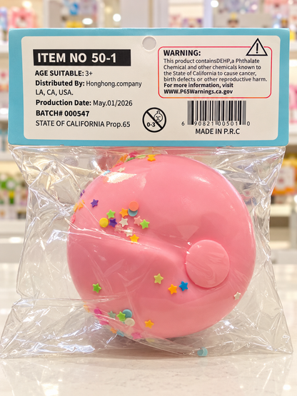 Goofy Bun packaging label with age guidance and Proposition 65 warning