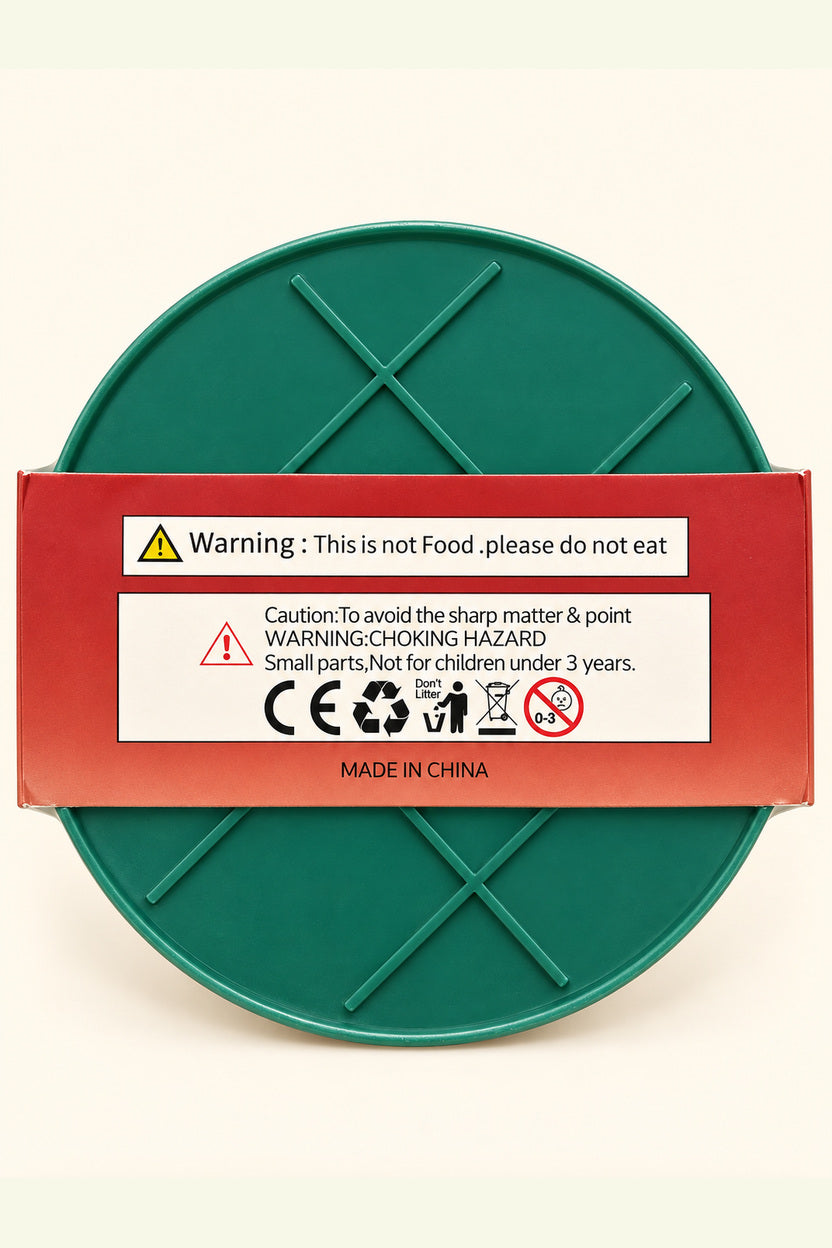 Actual package safety warnings