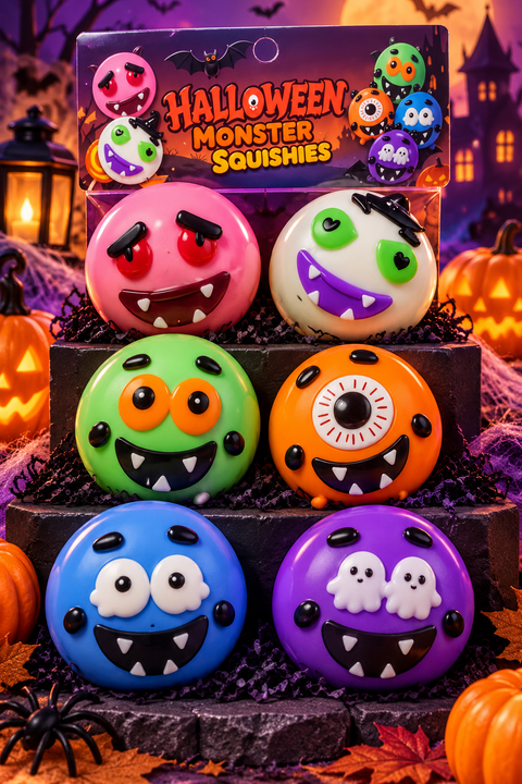 Green Halloween Monster Squishy | Smasher Ball