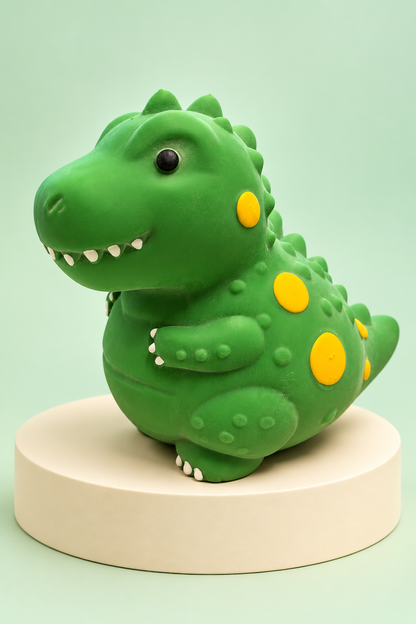 Green jumbo dinosaur squishy