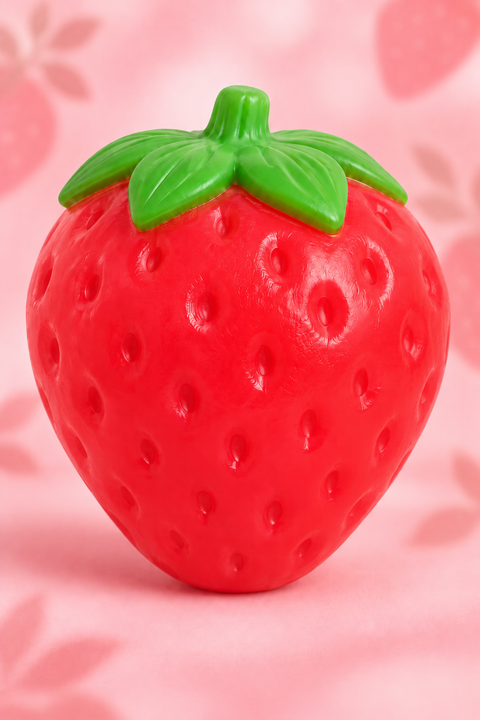 Jumbo Squeeeze Strawberry Squishy – Wrapped