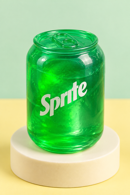 Green mini soda can squishy