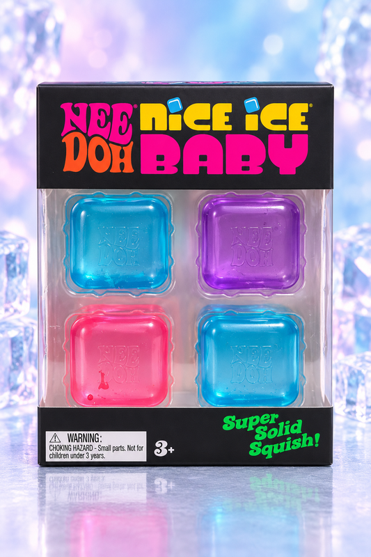 Schylling NeeDoh Nice Ice Baby 4-pack front package
