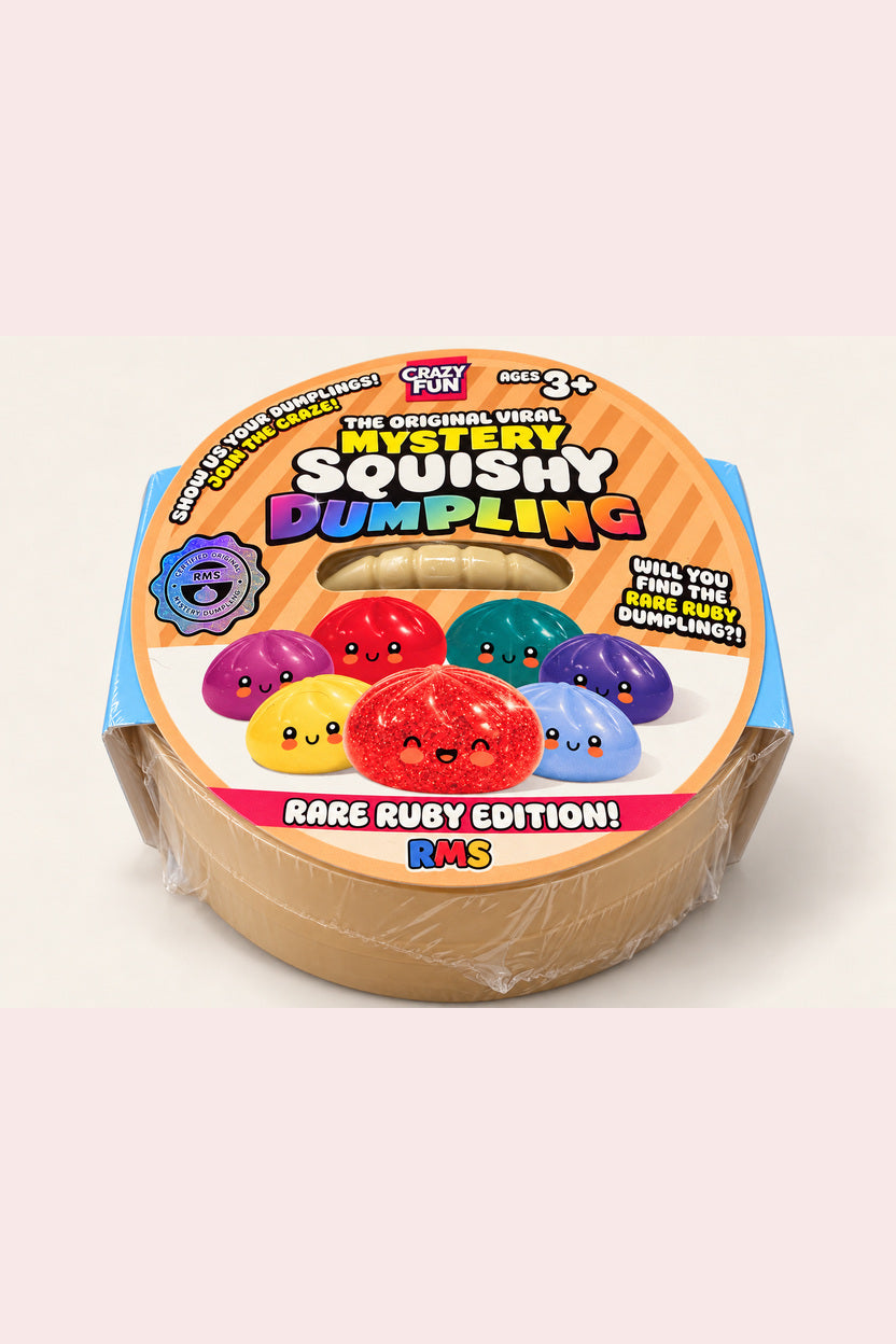 Sealed Rare Ruby Edition dumpling front studio view
