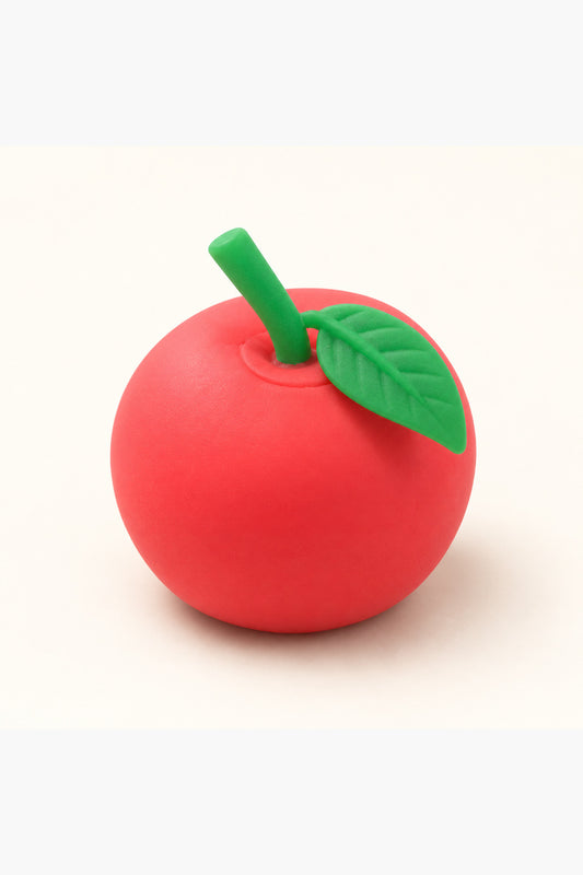 Red apple sensory squishy alternate angle