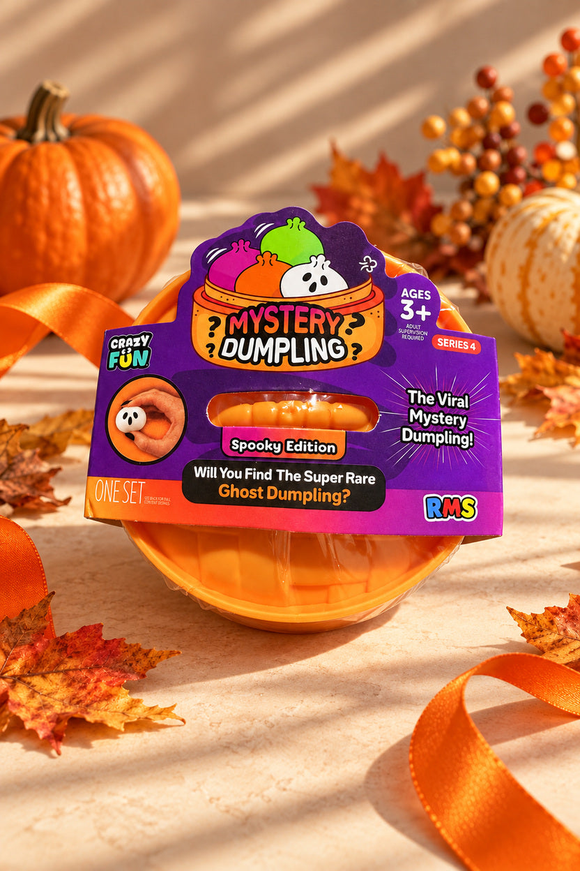 Sealed Mini Mystery Dumpling Halloween display