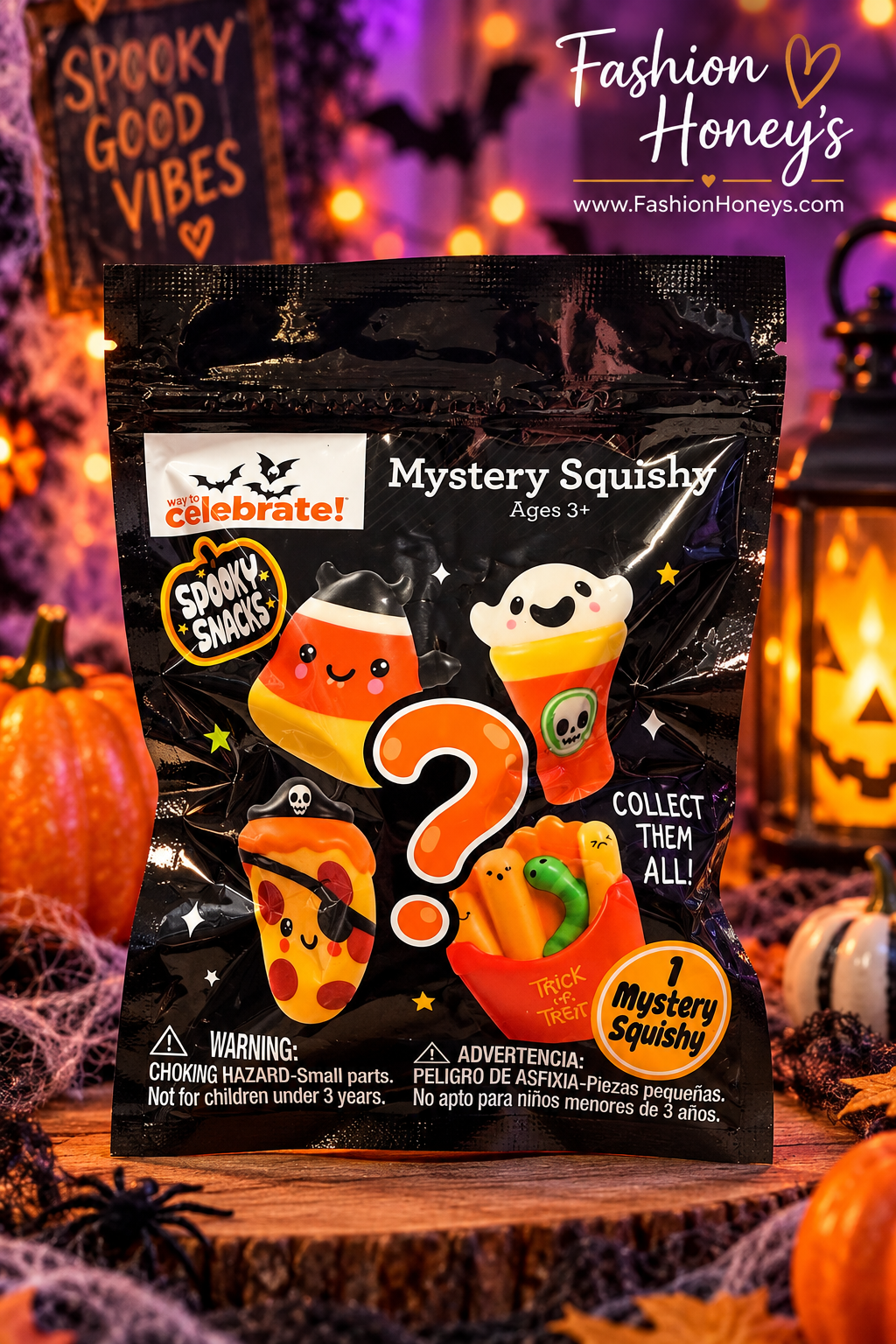 Way to Celebrate Spooky Snacks Mystery Squishy professional hero image